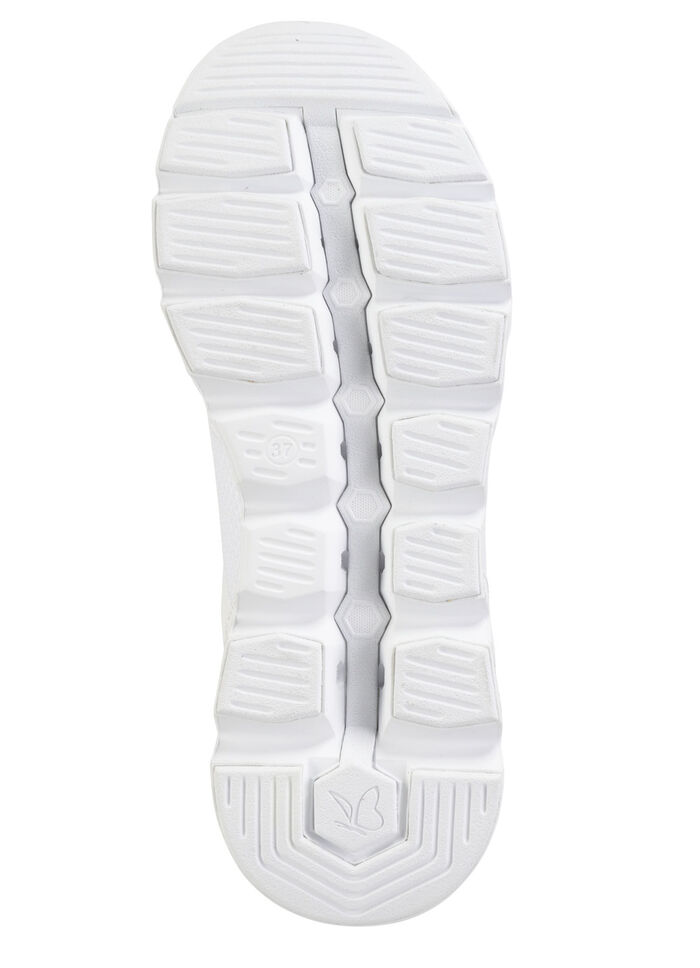 Caprice, sportliche Damen-Sneaker, Weite G, mit herausnehmbarem Fußbett WEISS