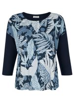 Shirt mit 3/4-langen Ärmeln 