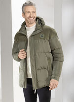 Steppjacke mit Cordbesatz 