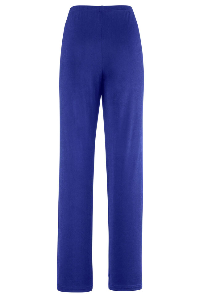 Hose mit edlem Glanz in Extra-Kurzgr&ouml;&szlig;en ROYALBLAU