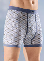 Viererpack Unterhosen aus Feinripp, mit Karodessin 