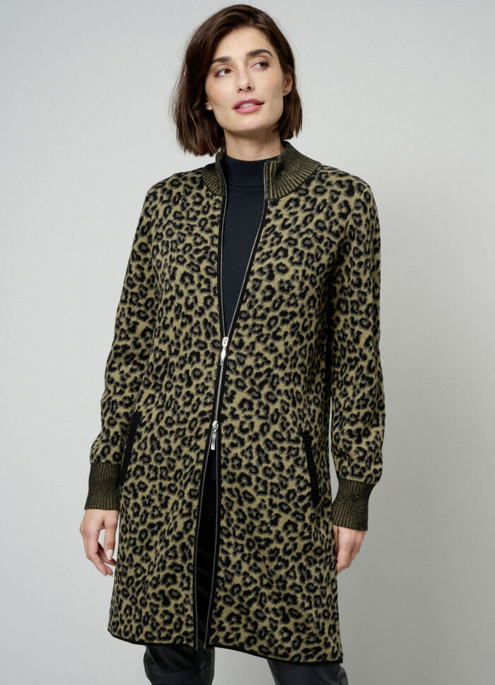 Strickjacke aus reiner Baumwolle 