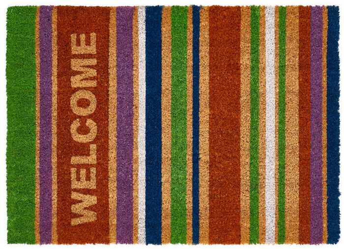 Fußmatte aus echten Kokosfasern 