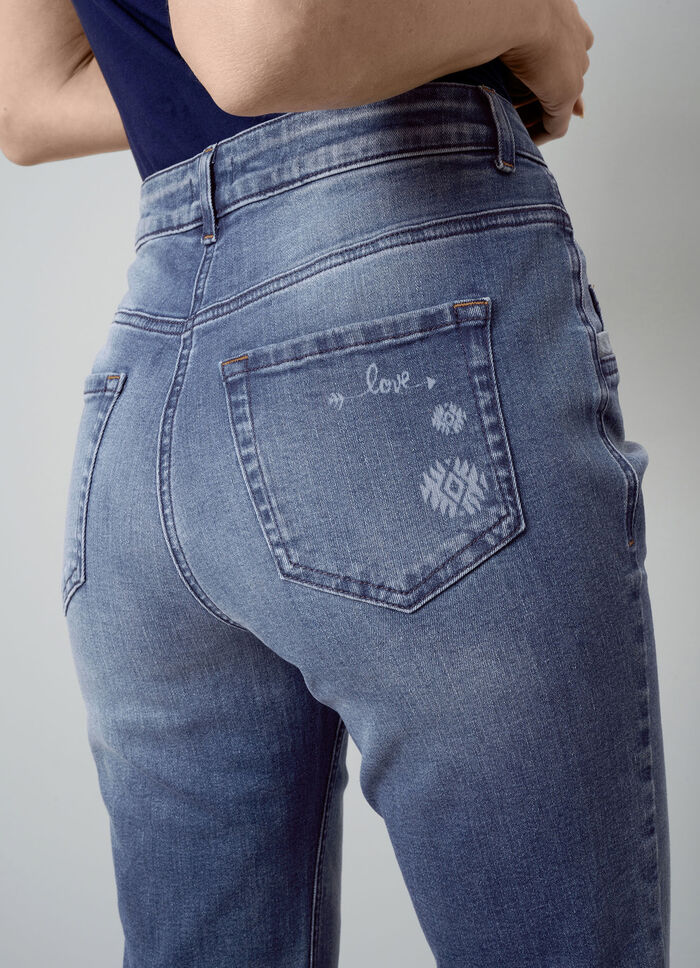 Jeans in 5-Pocket-Form 