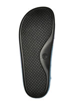 Laurina, klassische Damen-Hausschuhe, Weite H, mit anatomisch geformtem Fußbett BLAU-TÜRKIS