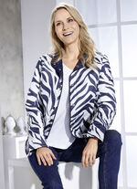 Wendejacke mit Reißverschlusstaschen 