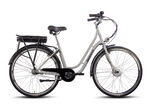 Zeitlos, elegantes City-E-Bike mit komfortabler Ausstattung   SILBER