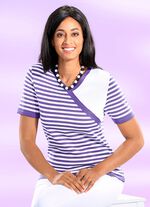 Pullover in Wickeloptik 