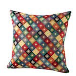 Farbenfrohe Kissenbez&uuml;ge mit Rei&szlig;verschluss BUNT