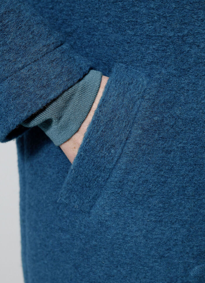 Wollmantel in 2-reihiger Optik 