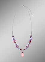 Zauberhafte Halskette mit echten Edelsteinen 