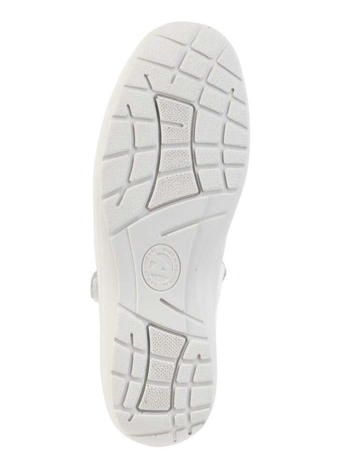 ELENA EDEN Slipper mit luftigen Durchbr&uuml;chen PERLWEISS