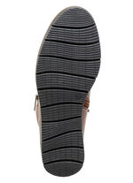 ELENA EDEN Schnür-Bootie mit gepolstertem Schaftrand BRAUN