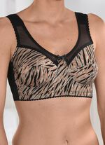 BH mit Raubtierdessin im Vorderteil 