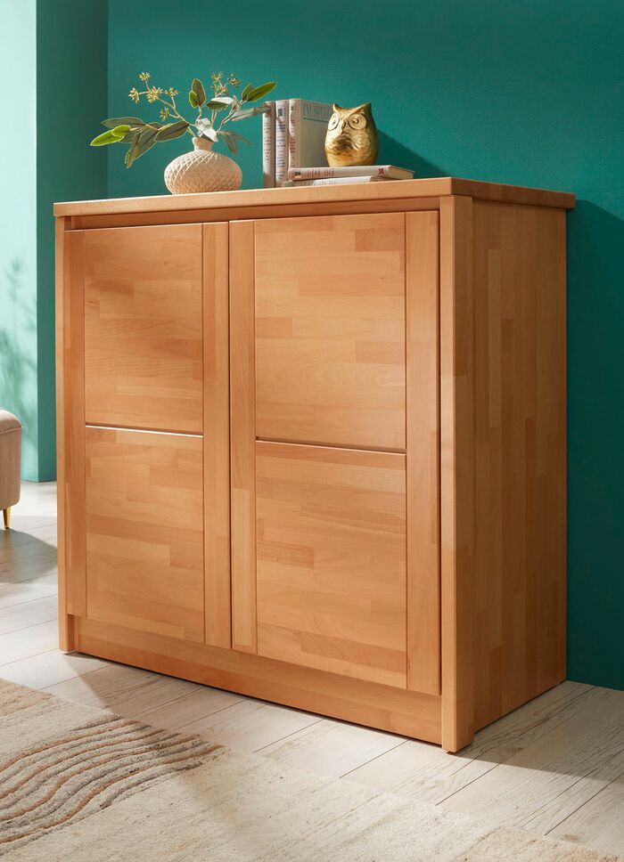 Kommodenserie aus Massivholz mit  Soft-Close 