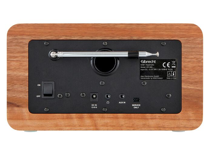 Digital-Radio mit gro&szlig;em Farbdisplay 