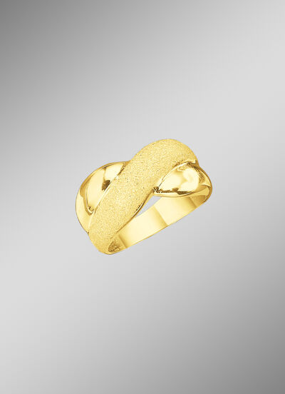 Damenring mit Brillantstruktur 