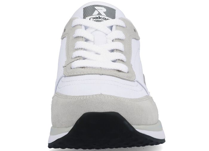 Rieker Sneaker mit interessantem Zebra-Druck WEISS