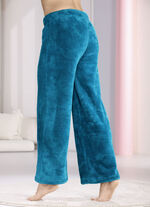 Lounge-Anzug von Laurina mit durchgeknöpftem Oberteil 