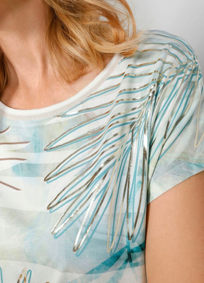 Shirt mit floralem Druck 