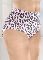 Viererpack Slips mit hübschem Raubtierdessin 