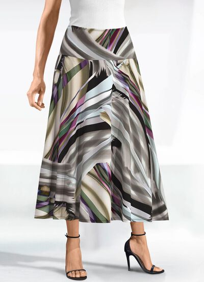 Rock in leichter Tellerform 