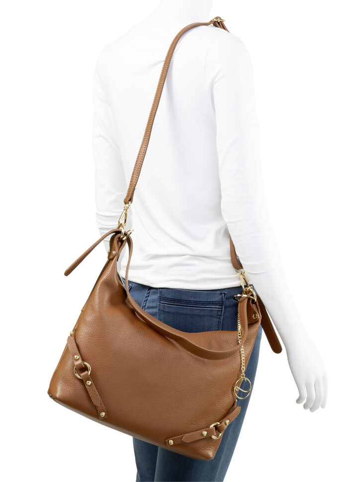 Laurina, Tasche, Damen, mit abnehmbarem, verstellbarem Umhängeriemen COGNAC