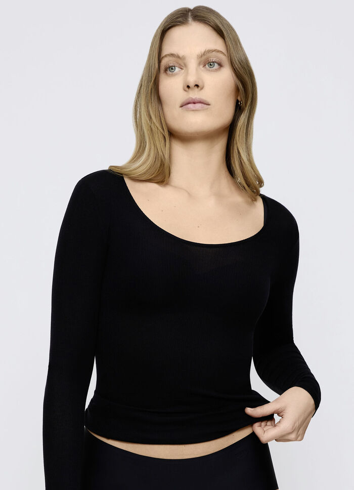 Triumph Langarm-Shirt SCHWARZ