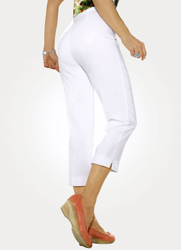 Hose in 7/8-L&auml;nge  WEISS