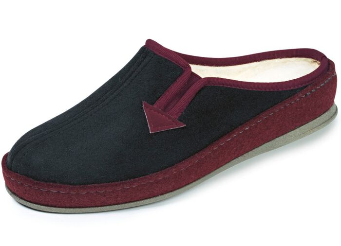 Atmungsaktive Damen-Hauschuhe, mit Gummizug 