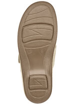 ELENA EDEN Pantolette mit Wörishofer Kork-Lederfußbett ECRU