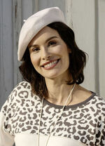 Edle Damen-Baskenmütze, aus reiner Schurwolle WOLLWEISS