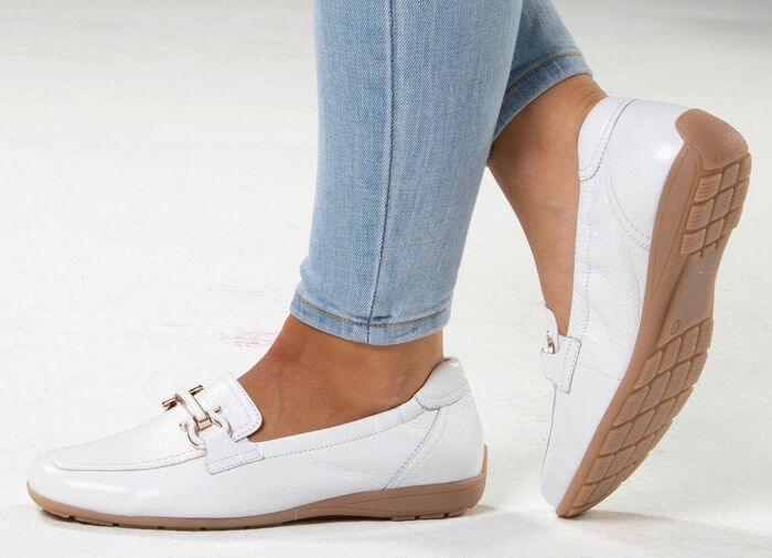 ELENA EDEN, elegante Damen-Slipper, Weite G, mit herausnehmbarem Fu&szlig;bett 