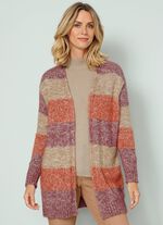 Strickjacke in Garnmix 