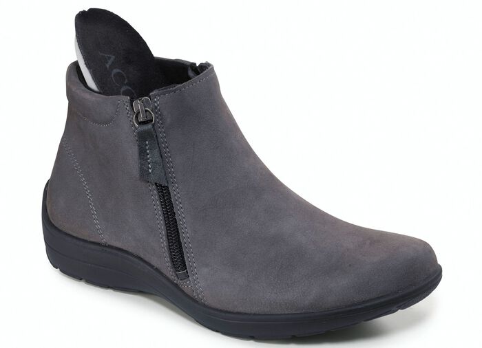 ELENA EDEN Bootie aus Nubukleder GRAU