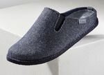 Herren-Hausschuh aus  Wollfilz JEANSBLAU
