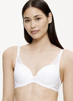 Triumph-Amourette-B&uuml;gel-BH mit vorgeformten Cups WEISS