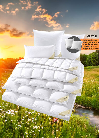 Bettwarenprogramm in Premiumqualität von Spessarttraum 