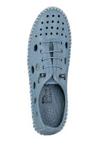 ELENA EDEN, sommerliche Damen-Slipper, Weite G, mit herausnehmbarem Fußbett JEANS