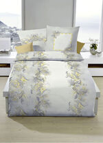 B&uuml;gelleichte Bettw&auml;sche-Garnitur mit Rei&szlig;verschluss 