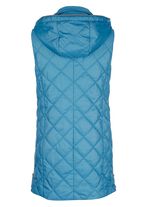 Steppweste mit dekorativem Zierband 