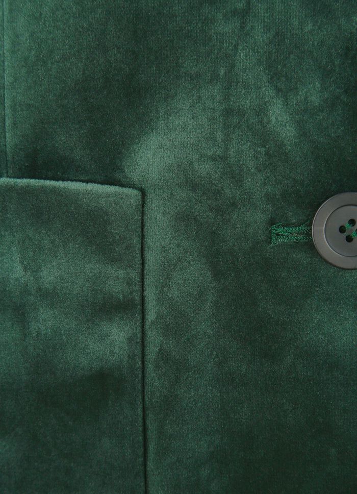 Blazer mit Reverskragen 