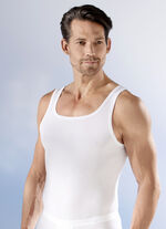 Mey Noblesse Zweierpack Sportjacken aus Feinripp, weiß 