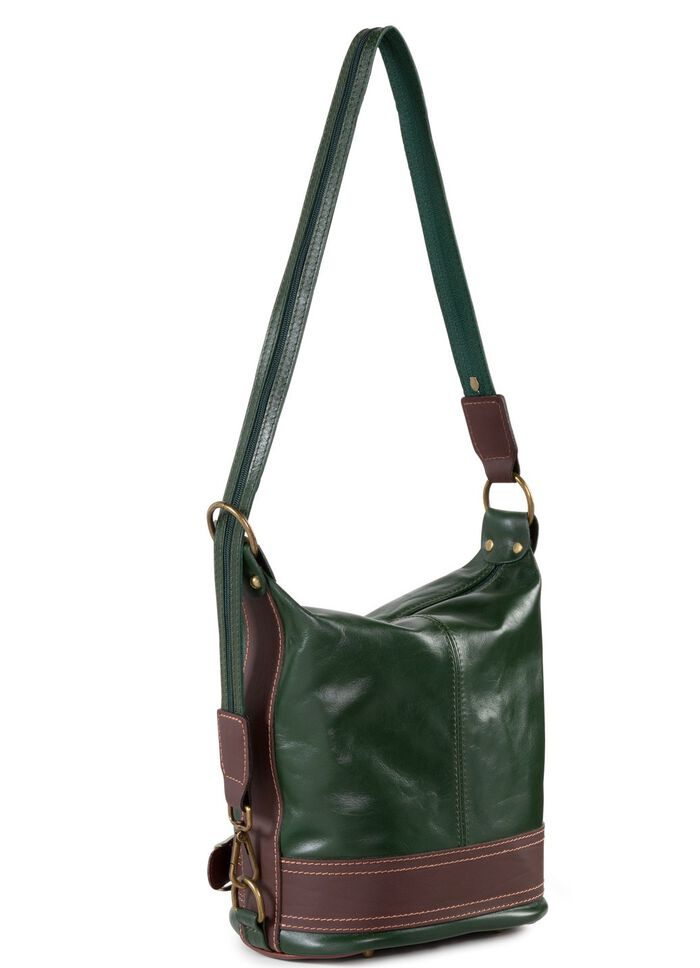 Laurina Tasche aus hochwertigem Kalb-Nappaleder TANNE