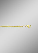 3-fach Zopfkette aus Gold 