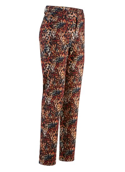 Hose in angesagter Tierfelldessinierung 