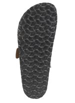 GINO GALANTE, klassische Herren-Pantoletten, Weite H, aus Leder 