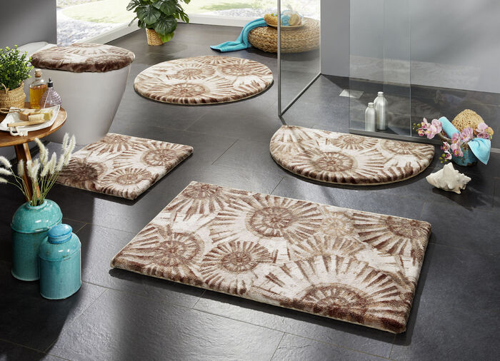 Badvorleger mit rutschhemmender Rückseite BRAUN