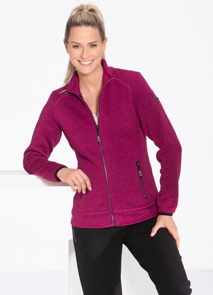 Strickfleece-Kurzjacke von &bdquo;LPO&ldquo; 