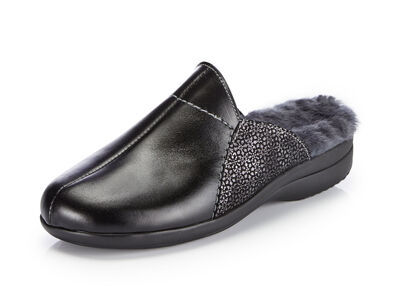 ELENA EDEN Pantoffel aus Kalb-Nappaleder 